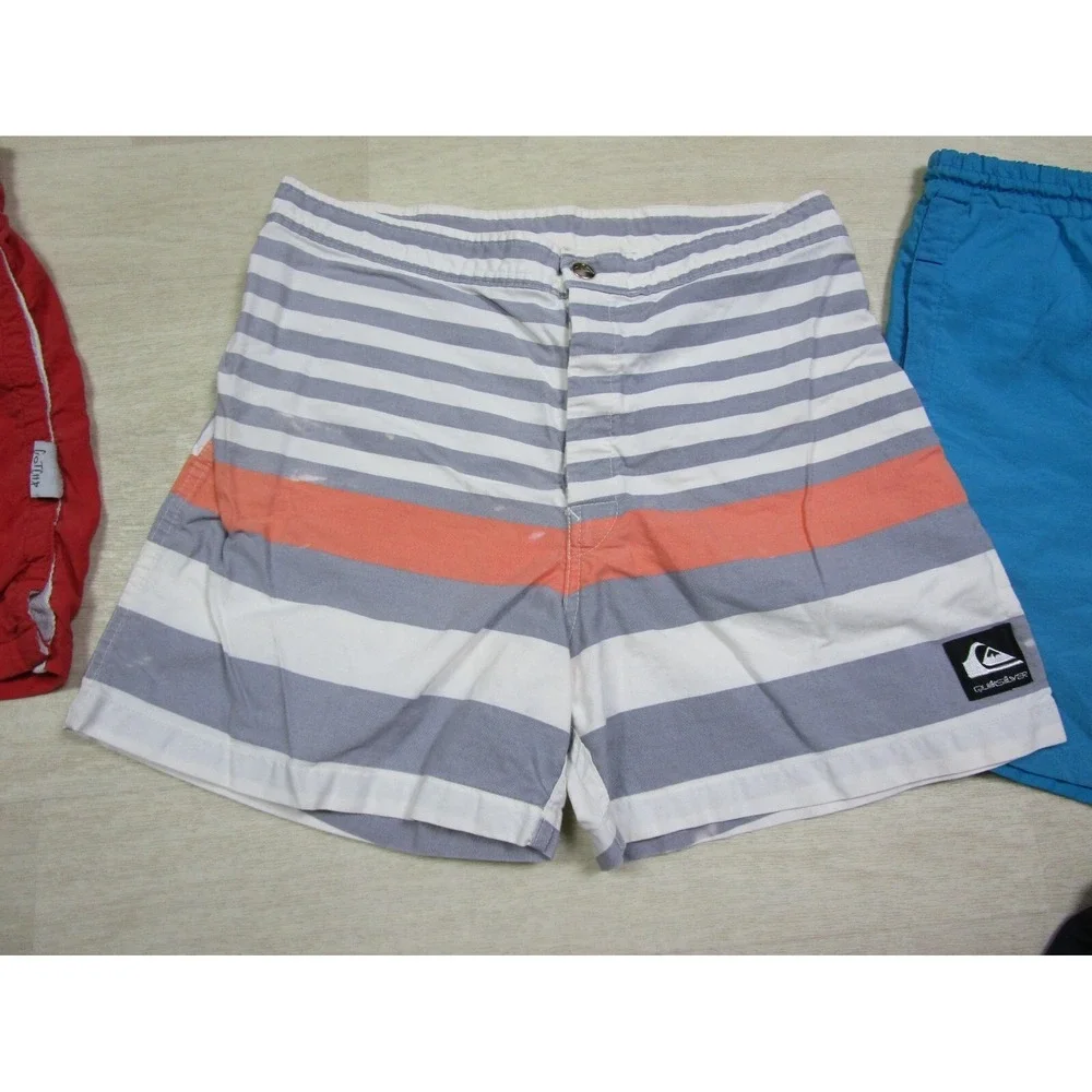 Vintage 1980s Board Shorts Lot of 6 (S/M) Patagonia Gotcha Quicksilver‎ Birdwell